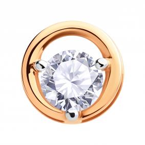 Золотая подвеска TALANT ПД 614 с цирконием ПД 614 фото